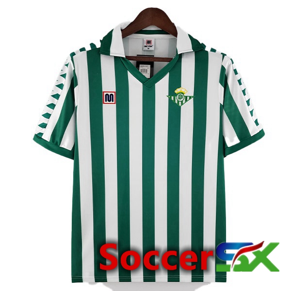 Real Betis Retro Home Jersey Green White 1982-1985