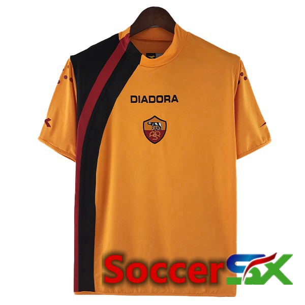 AS Roma Retro Home Jersey Orange 2005-2006