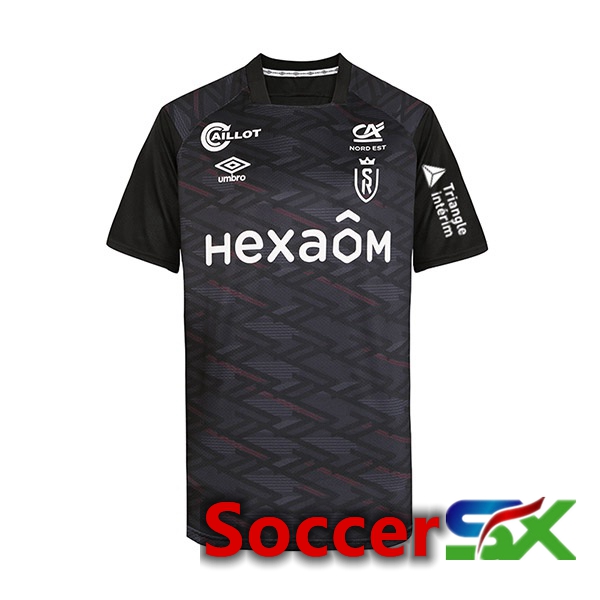 Stade de Reims Third Jersey Black 2022/2023