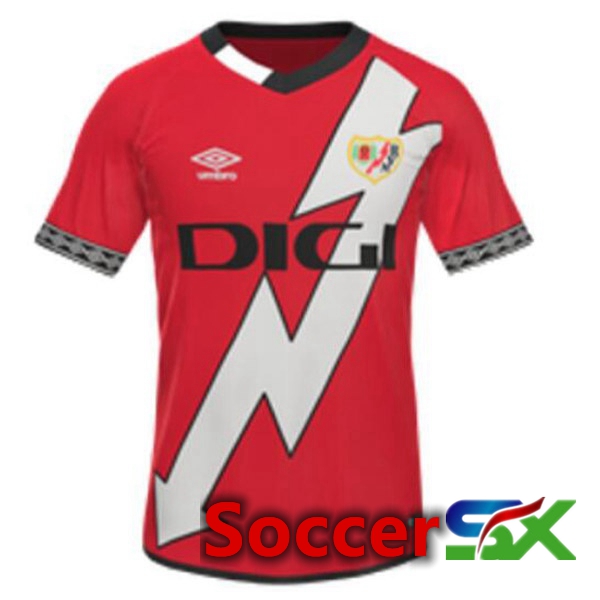 Rayo Vallecano Away Jersey Red 2022/2023