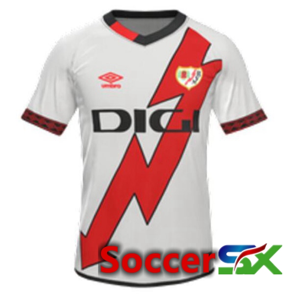 Rayo Vallecano Home Jersey White 2022/2023