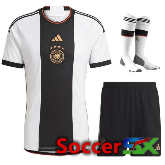 Germany Home Jersey (Shorts + Sock) World Cup 2022