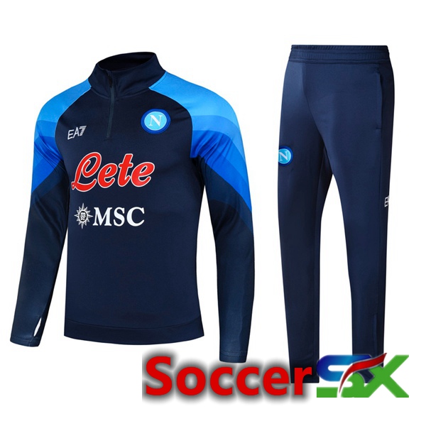 SSC Napoli Training Jacket Suit Blue 2022/2023
