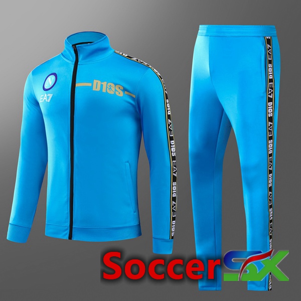 SSC Napoli Kids Training Tracksuit Blue 2022/2023