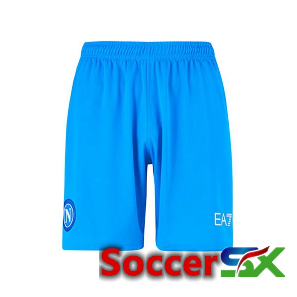 SSC Napoli Soccer Shorts Home Blue 2022/2023