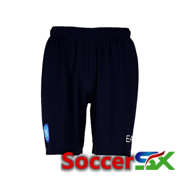 SSC Napoli Soccer Shorts Third Black 2022/2023