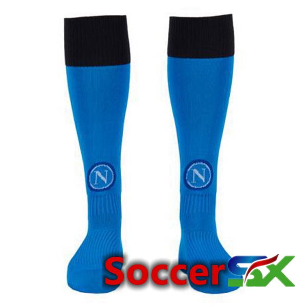 SSC Napoli Soccer Socks Home Blue 2022/2023