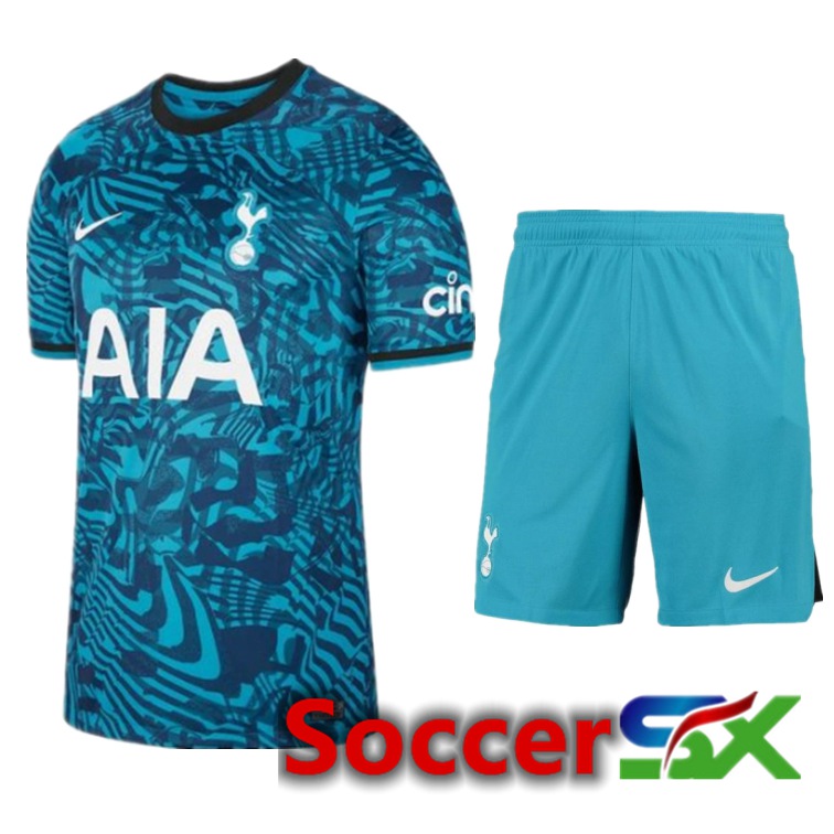 Tottenham Hotspurs Third Jersey + Shorts 2022/2023