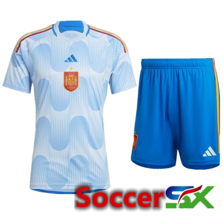 Spain Away Jersey + Shorts World Cup 2022