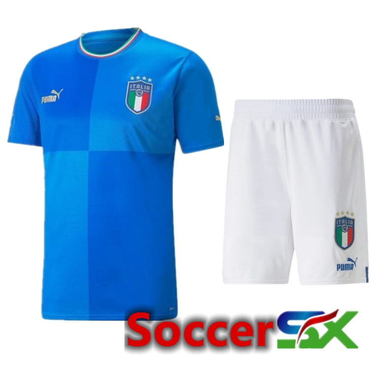 Italy Home Jersey + Shorts World Cup 2022